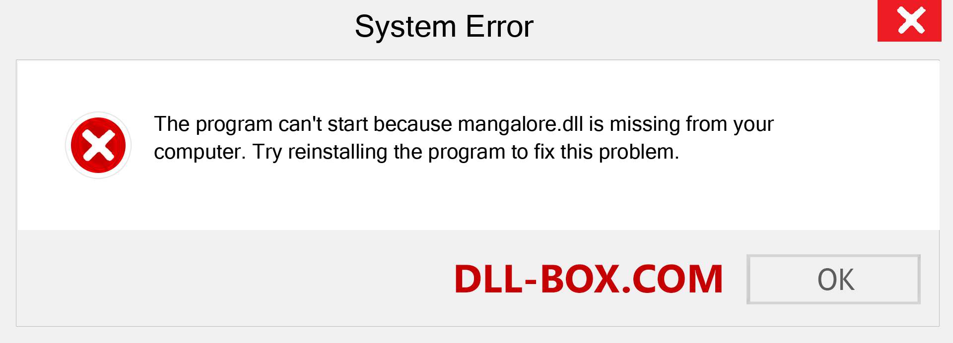  mangalore.dll file is missing?. Download for Windows 7, 8, 10 - Fix  mangalore dll Missing Error on Windows, photos, images